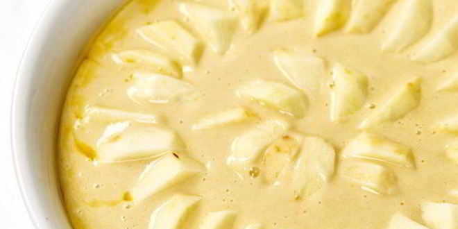 Рецепт яблочного пирога-шарлотки