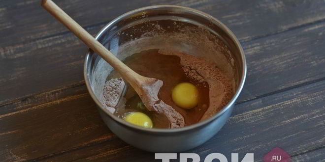 Рецепт шоколадных блинных рулетиков