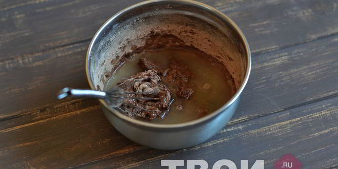 Рецепт шоколадных блинных рулетиков