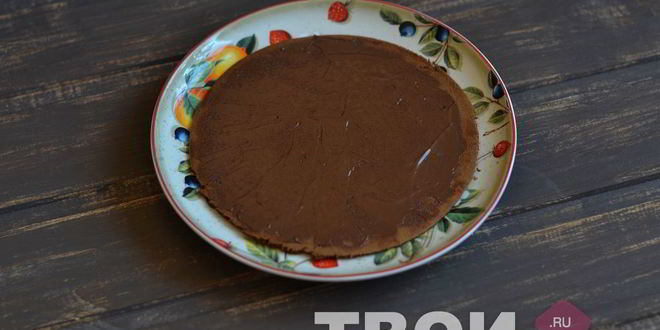 Рецепт шоколадных блинных рулетиков