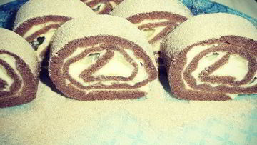 Рецепт Шоколадных рулетиков