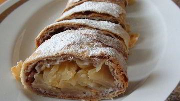 Рецепт Постного штруделя