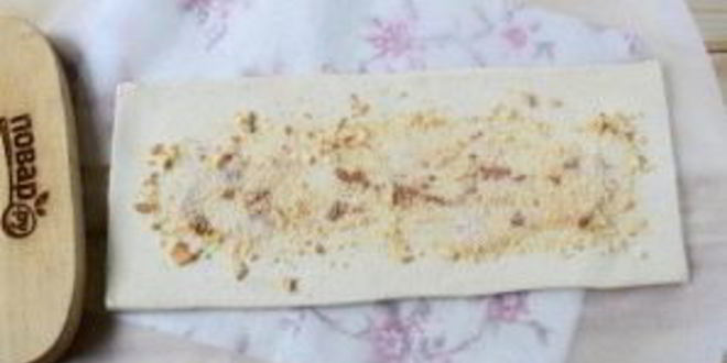 Рецепт самого простого яблочного штруделя