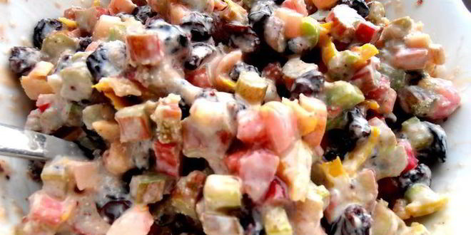 Рецепт штруделя из ревеня и изюма