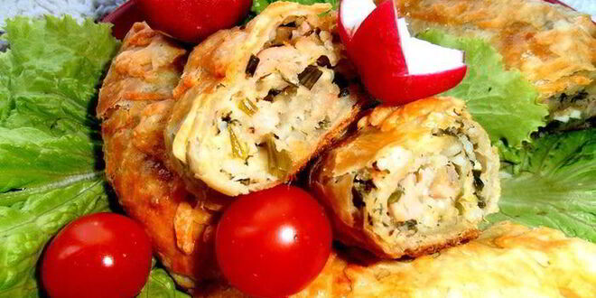 Рецепт штруделя рыбка моя