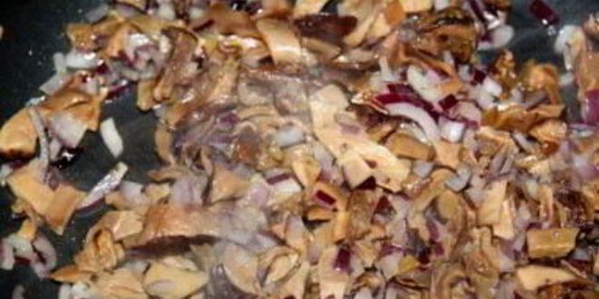 Рецепт штруделя с курицей и грибами