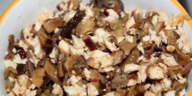 Рецепт штруделя с курицей и грибами