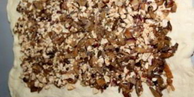 Рецепт штруделя с курицей и грибами