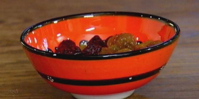 Рецепт штруделя с тыквой, изюмом и вяленой вишней