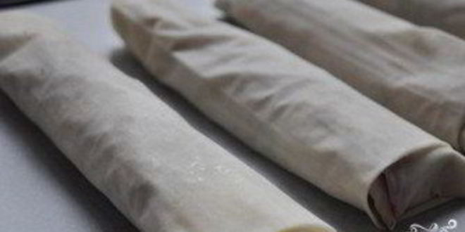 Рецепт штруделя с вишней из теста фило