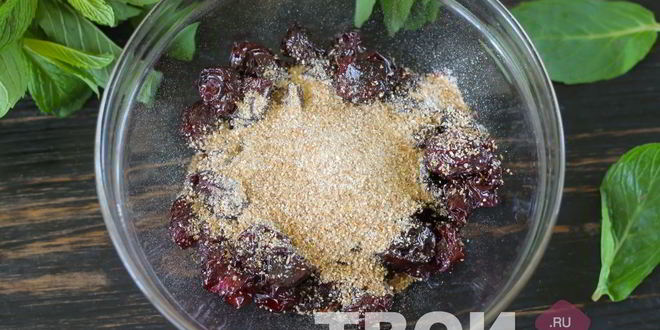 Рецепт штруделя с вишней