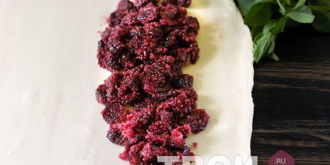 Рецепт штруделя с вишней