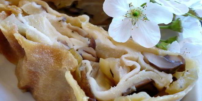Рецепт штруделя с яблоками и грибами ирония судьбы