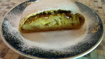Рецепт Штруделя с яблоками и корицей