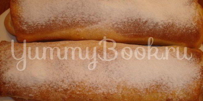 Рецепт штруделя с яблоками и творогом