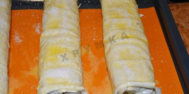 Рецепт штруделя с яблоками из лаваша