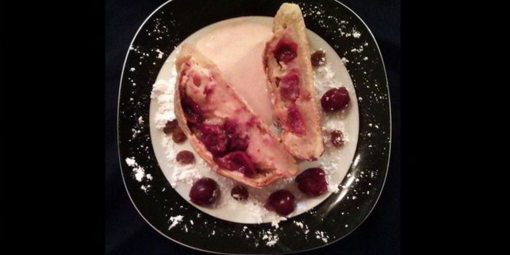 Как приготовить штруделя снежная вишня