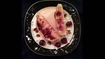 Рецепт Штруделя Снежная вишня