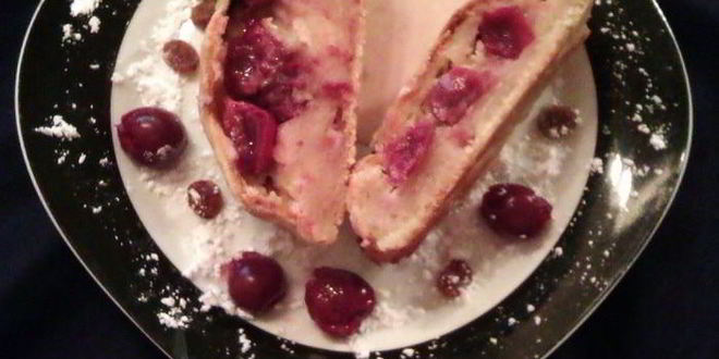 Рецепт штруделя снежная вишня