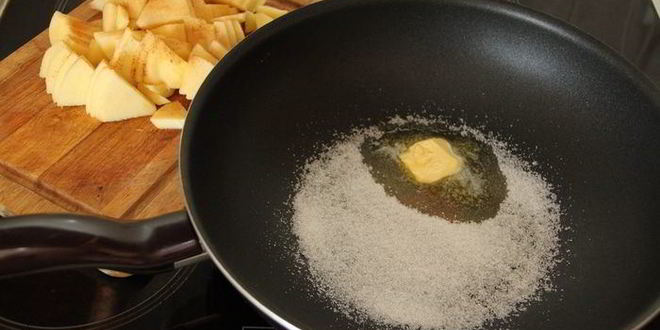 Рецепт яблочно-вишневого штрудель