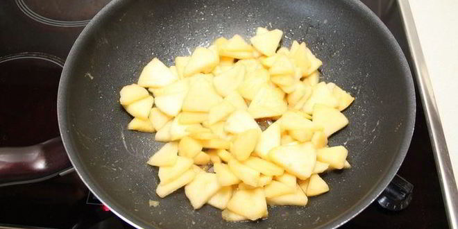 Рецепт яблочно-вишневого штрудель