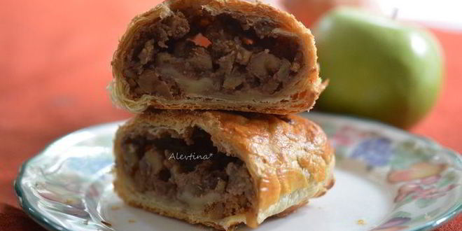 Рецепт яблочного штруделя по-простому