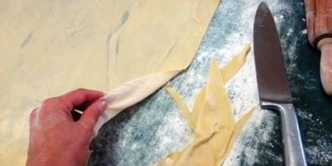 Рецепт яблочного штруделя с грецкими орехами