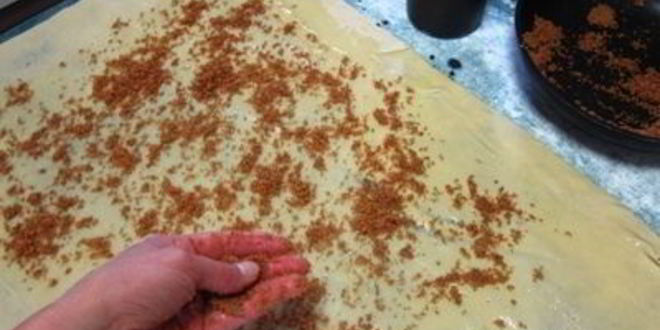 Рецепт яблочного штруделя с грецкими орехами