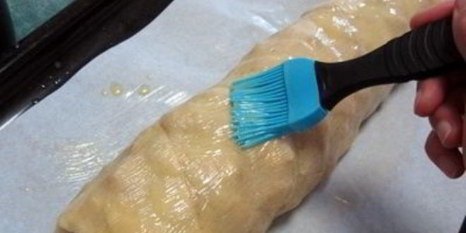 Рецепт яблочного штруделя с грецкими орехами