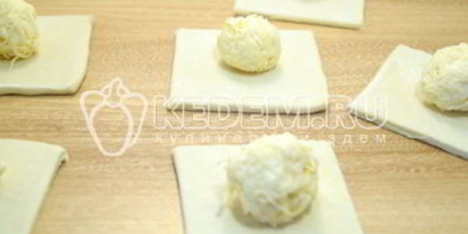 Рецепт слоек с сыром