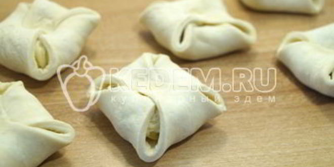 Рецепт слоек с сыром