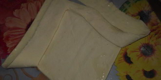 Рецепт слоек с творогом