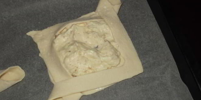 Рецепт слоек с творогом