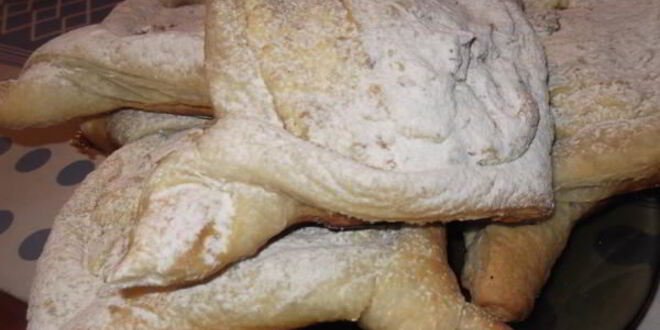 Рецепт слоек с творогом