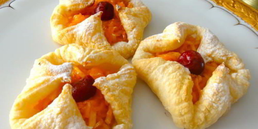 Как приготовить слойки с тыквой