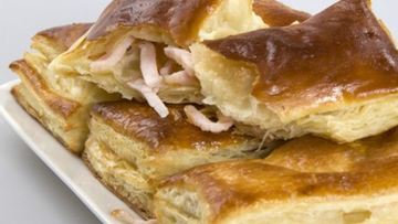 Рецепт Слоек с ветчиной