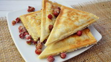 Рецепт Слоек с ягодами