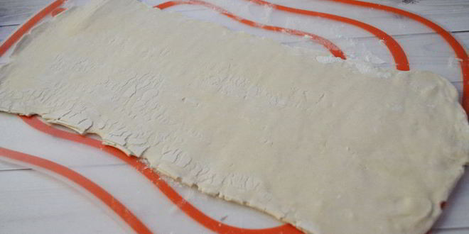 Рецепт слоек с ягодами