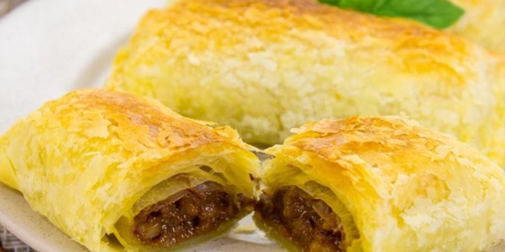 Как приготовить слойки со сгущенкой