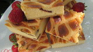 Рецепт Сырника с песочным тестом Солнышко