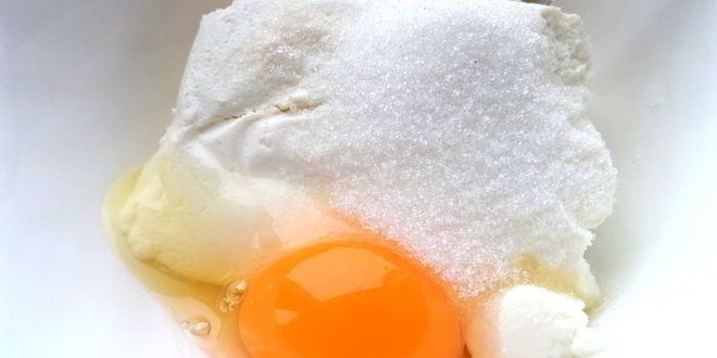 Рецепт сырников с хурмой