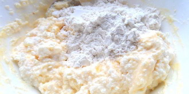 Рецепт сырников с хурмой