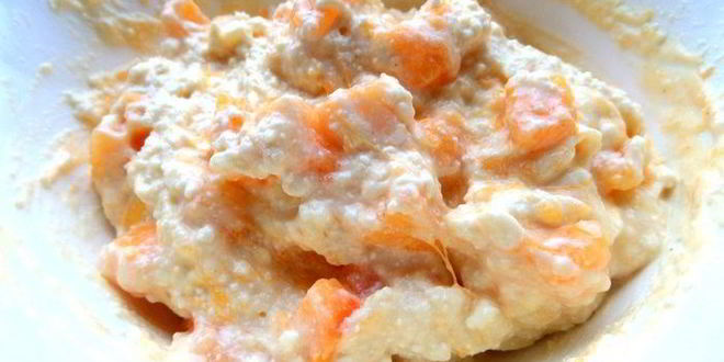 Рецепт сырников с хурмой