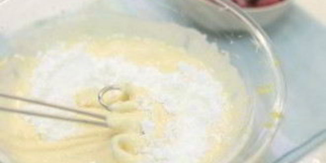 Рецепт творожника с малиной