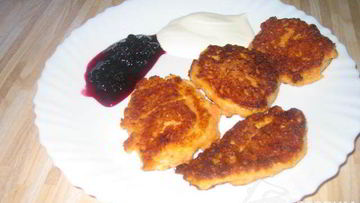 Рецепт Творожно-морковных сырники