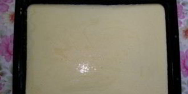 Рецепт бисквитного теста для рулета