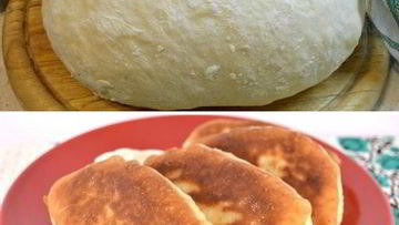 Рецепт Дрожжевого теста без хлопот для пирожков