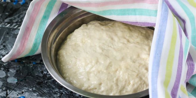 Рецепт дрожжевого теста без яиц просто