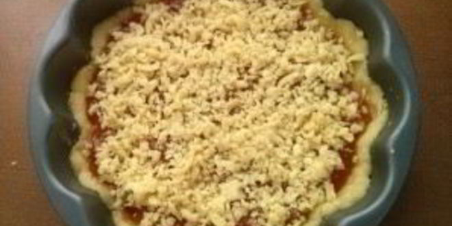 Рецепт песочного теста для пирога с вареньем