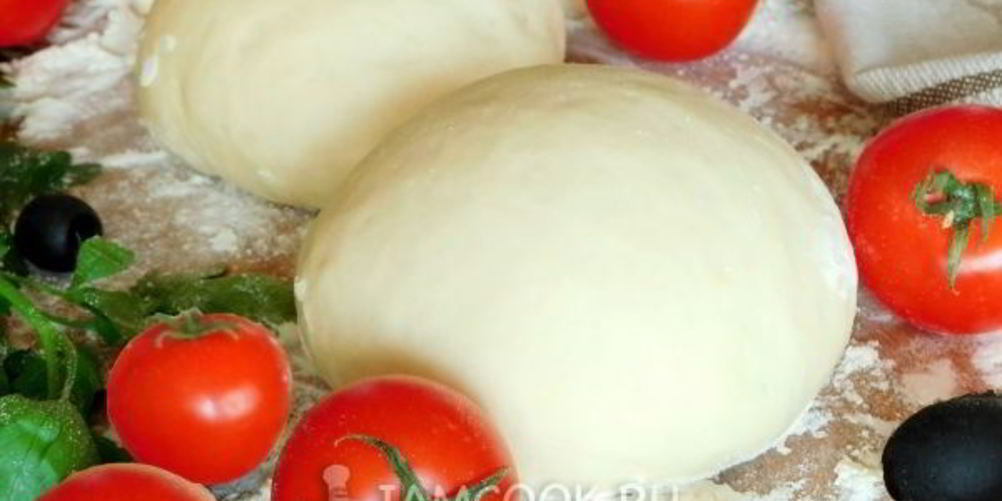 Как приготовить постное дрожжевое тесто для пиццы